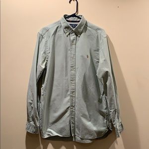 Polo Ralph Lauren Green Oxford Button-Up